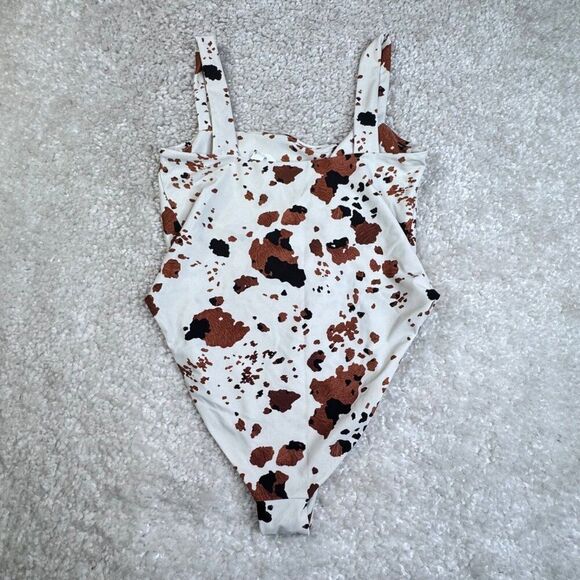 BuddyLove Keke Texas Square Neck One Piece Swimsuit Large NEW - Picture 4 of 14